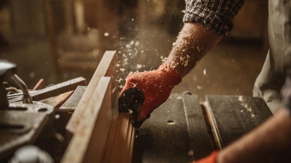 coupage de bois